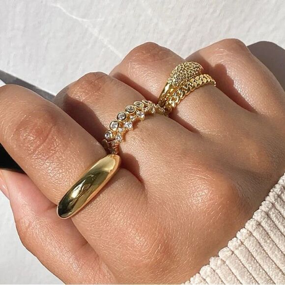 Bezel eternity ring N729 - Picture 4 of 8